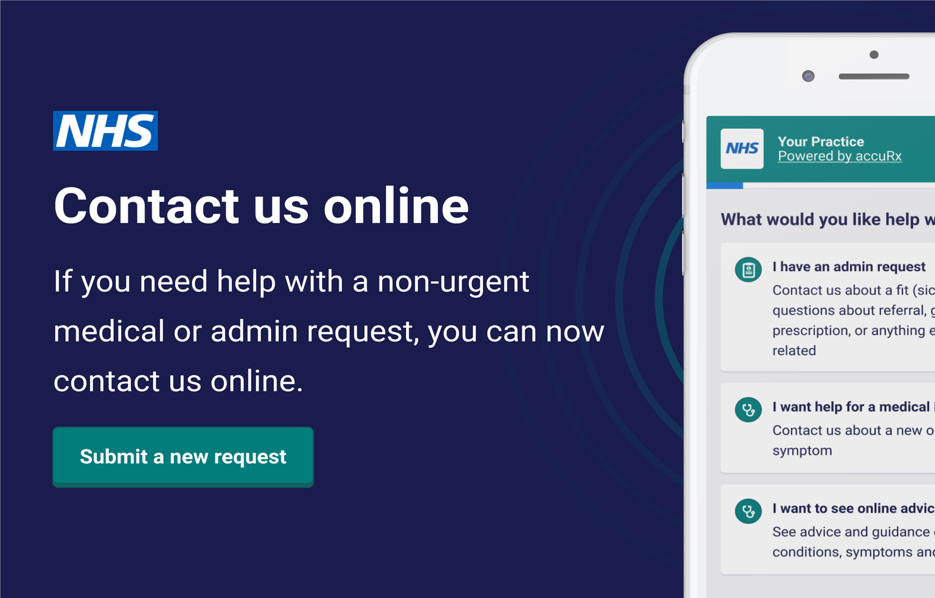 Contact us online