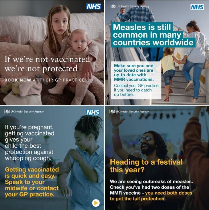 Keep up to date on vaccinations