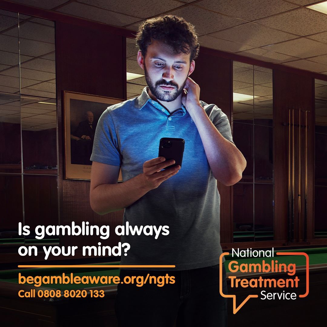 Be gamble aware