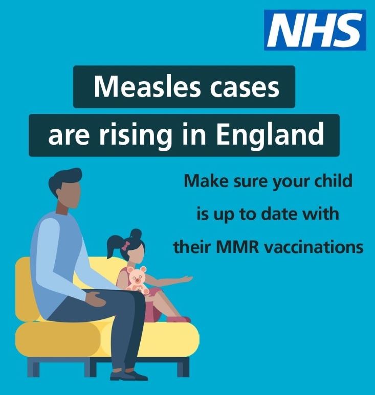 Measles cases rising